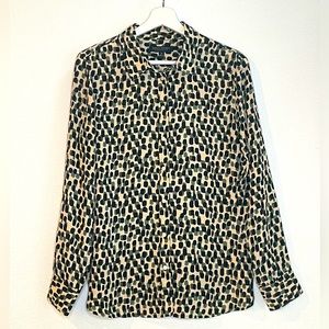 Banana Republic long sleeve blouse M